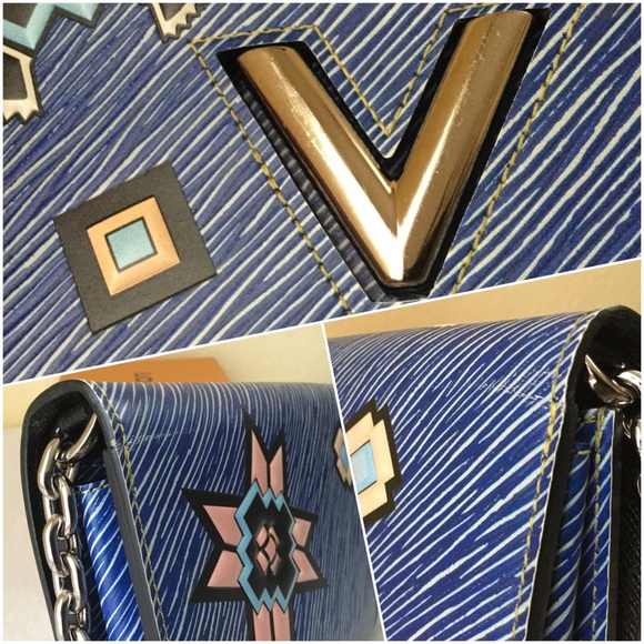 Louis Vuitton Epi Denim Leather Mini Chain Bag - Picture 8 of 8